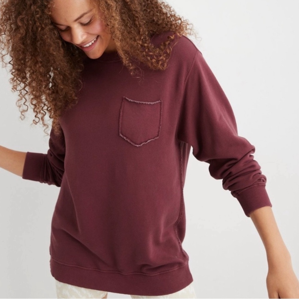 Aerie The Sweat Everyday Cozy Crew Neck Sweatshirt